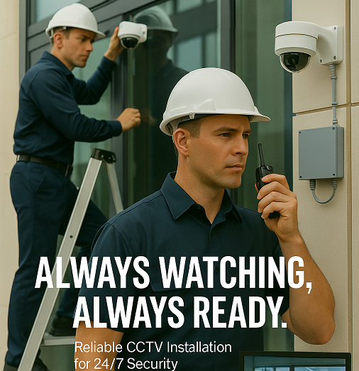 CCTV system monitoring room